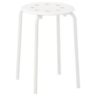 IKEA MARIUS taburetka 45 cm BIELA