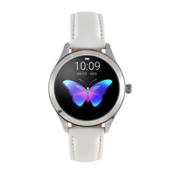 Dámske inteligentné hodinky bielej kože WKW10 Watchmark