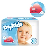 DryKids XL+ detské plienky 15-30kg 30 ks