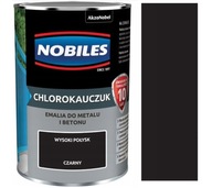 NOBILES CHLOROGUMA ENAMEL 0,9L ČIERNA