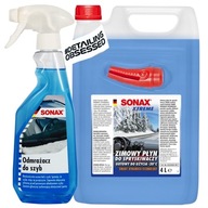 ROZMRAZOVAČ OKIEN + SONAX EXTREME WINTER LIQUID 4L