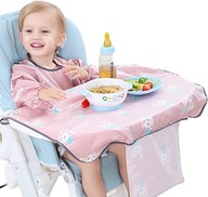 BABY BIB RUŽOVÝ VODEODOLNÝ 6MSC-3L