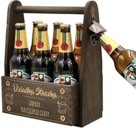 BOX NA PIVO, nosič, darček k narodeninám, GRAVÍROVANIE