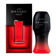 AVON Black Suede Hot Set [Parfum + Roll-on]