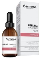 DERMENA kyslý peeling AHA 30% BHA 2% akné 20