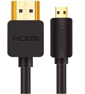 3m HDMI - micro HDMI kábel Ugreen 4K 60Hz silný adaptér