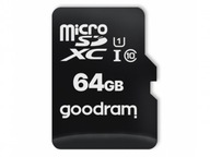 MICRO SDXC PAMÄŤOVÁ KARTA 64GB CLASS 10 UHS ADAPTÉR