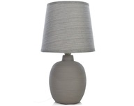 Keramická stolná lampa na žiarovku E14 s tienidlom, BOHO STYLE