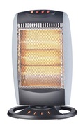 HALOGÉNOVÝ OHRIEVAČ MAESTRO ROTAČNÝ FARELKA 1200W VENTILÁTOROVÝ OHRIEVAČ 3 LAMPY