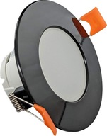 LED Downlight Black 5W 4000K 350lm IP65/20