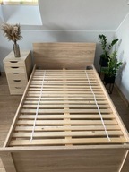 DNO POSTELE 160X200 VLOŽKOVÝ RÁM AKO DREVENÝ IKEA