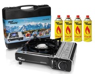 Turistický varič Alpen Camping Mont Blanc + plyn