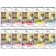 RAW PALEO PUPPY DOG 400g sada 5 príchutí krmiva pre šteniatka - 10x400g