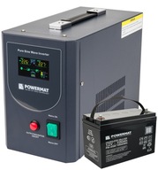 UPS LCD 800VA 640W + BATÉRIA