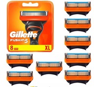 GILLETTE FUSION NÁPLŇKY NA HOLIACEJ ČEPELE 5 ČEPELÍ 8 KS ORIGINÁL zabalené