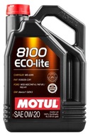 MOTUL OLEJ MOTUL 0W20 4L 8100 ECO-LITE / SP-RC / GF-6A / GM DEXOS1 GEN3 / M