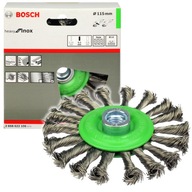 BOSCH KOTÚČOVÁ KEFA DRôTENÁ 115mm závit M14