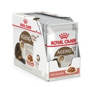 Royal Canin Aging +12 v omáčke pre mačky 12x85g