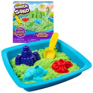 KINETIC SAND MINI SANDBOX KINETIC SAND ZELENÉ MORSKÉ DNO 454 G