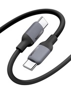 UZELENÝ KÁBEL USB-C / USB-C PD 60W 2m RÝCHLE NABÍJANIE