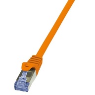 Patchcord LogiLink CQ3038S Cat.6A S/FTP 1m