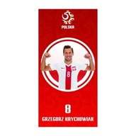 70x140 futbalová osuška PZPN Krychowiak