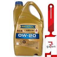 RAVENOL ECS 0W20 CleanSynto USVO 4L - syntetický motorový olej