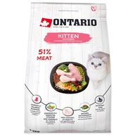 ONTARIO KRMIVO PRE MAČIATKY PRE MAČIATKA KURČA 2 Kg.