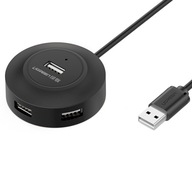 UGREEN HUB 4v1 USB-A - 4x USB-A 2.0 480Mb/s 1m