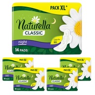 Naturella Classic nočné hygienické vložky s krídlami x5