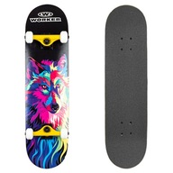 Gumený skateboard WORKER Psydog SKATEBOARD MAPLE