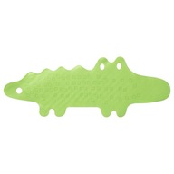 IKEA PATRULL Kúpeľová predložka Krokodíl zelená