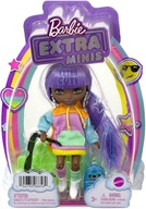 BARBIE EXTRA MALÁ BÁBIKA FAREBNÁ MIKINA HJK66 W3