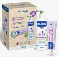 Mustela Liniment Scrolling Set 400ml + Krém 50m