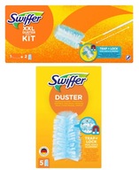 SWIFFER DUSTER XXXL 1+2+5 ZBERÁ PRACH A VLASY