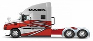 MAISTO 12389-96 MACK ANTHEM TRUCK BIELO-ČERVENÉ