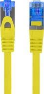 Patchcord S/FTP 6a Lanberg 1,5 m žltý