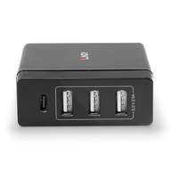 Lindy Power Delivery 72W 4-portová USB nabíjačka