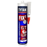 Montážne lepidlo Tytan FIX2 Fast GT biele 290ml