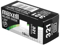 10x STRIEBORNÁ BATÉRIA MAXELL SR 616 SW 321 SR65 611