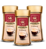 MK Cafe Crema instantná káva 3x130g