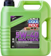 LIQUI MOLY OLEJ 5W40 MOLYGÉN NOVEJ GENERÁCIE 4L