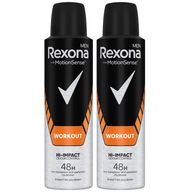 REXONA MEN Workout antiperspirant v spreji 2 x 150 ml