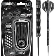 Šípky Šípky Winmau BLACKOUT 90% Steel 22g