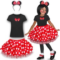 OUTFIT maškarné šaty 122/128 MINNIE MOUSE MICKEY Disney