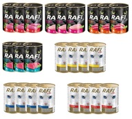 RAFI CAT krmivo pre mačky mix 7 príchutí 24x400g-415g