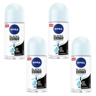 NIVEA Black White Pure Antiperspirant 4x50 ml