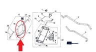 NÁDRŽ NA CHLADIACI KAPALINU Bombardier DS 250cc