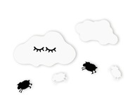 Clouds Lambs Drevená nástenná dekorácia od Adam Toys