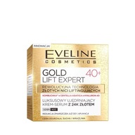 Krém-sérum Eveline Cosmetics Gold Lift Expert 40+